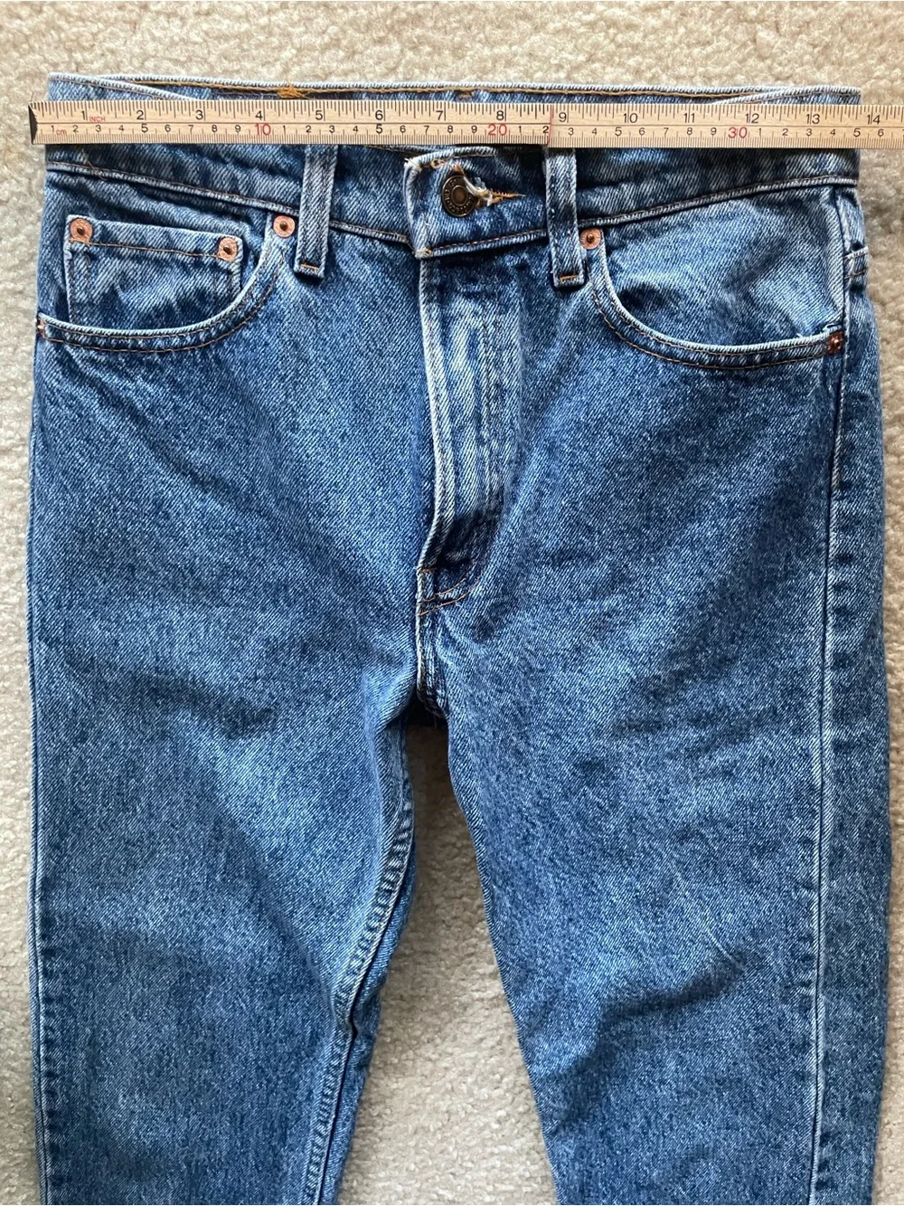 Levi's *Vintage* 505 Made in USA Men's Straight Leg Blue Jeans Size 29x32
